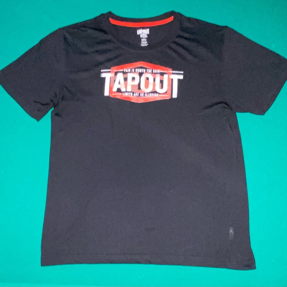 Vintage Tap out Shirt Mens Medium, Mixed Martial Arts Gear